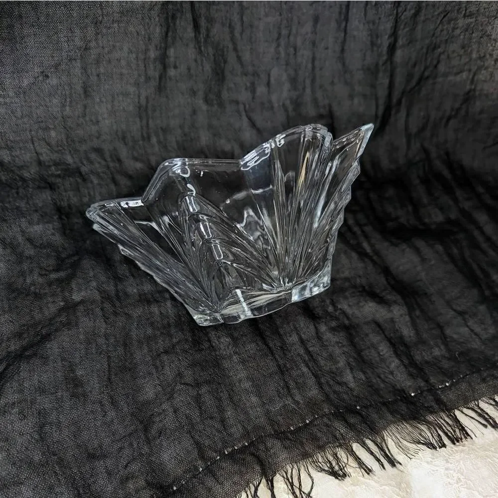 Vintage Crystal Bowl Dish Fifth Avenue Crystal LTD